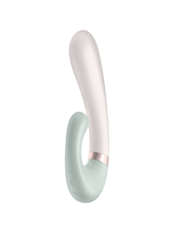 SATISFYER - HEAT WAVE VIBRATOR APP WHITE