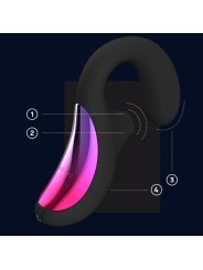 LELO - ENIGMA CRUISE MASSAGGIATORE SONICO A DOPPIA STIMOLAZIONE NERO