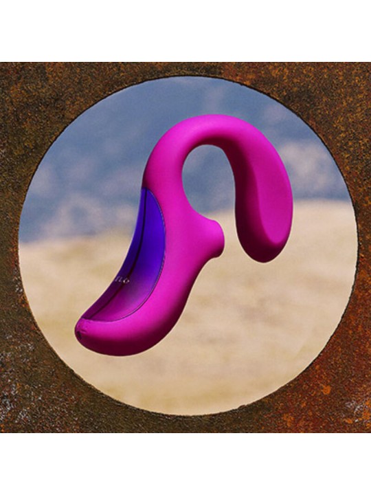 LELO - ENIGMA CRUISE DOUBLE STIMULATION SONIC MASSAGER DEEP ROSE