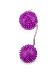 BAILE - A DEEPLY PLEASURE BOLAS TEXTURADAS MORADO 3.60 CM