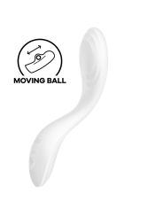SATISFYER - RRROLLING PLEASURE VIBRADOR PUNTO G BLANCO