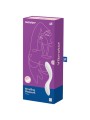 SATISFYER - VIBRADOR RRROLLING PLEASURE GSPOT BRANCO