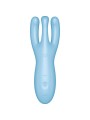 SATISFYER - THREESOME 4 VIBRATORAPP BLAU