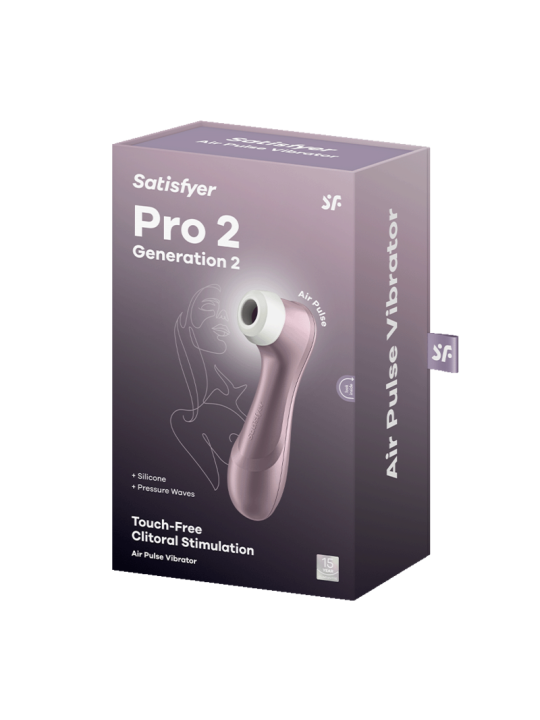 SATISFYER - PRO 2 LUFTPULSSTIMULATOR VIOLETT