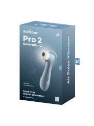 SATISFYER - PRO 2 ESTIMULADOR AZUL