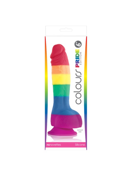 PRIDE - LGBT FLAG DILDO 15 CM