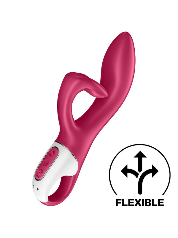 SATISFYER - EMBRACE ME VIBRADOR PUNTO G ROJO