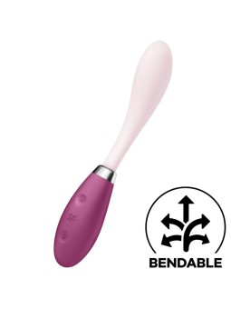 SATISFYER - G-SPOT FLEX 3 MULTI VIBRATOR RED