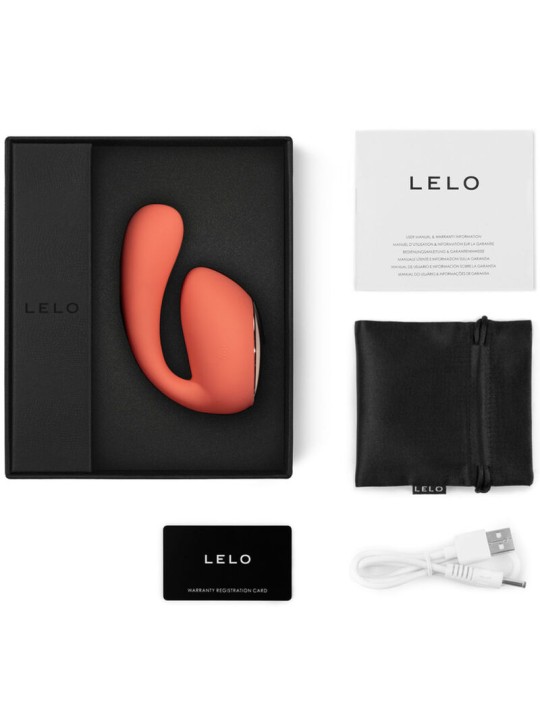 LELO - IDA WAVE CORAL COUPLES MASSAGER