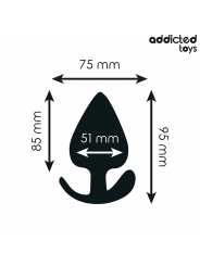ADDICTED TOYS - ANALPLUG GRÖSSE XL 9.5 CM