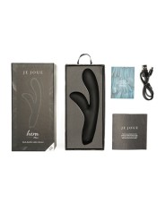 JE JOUE - HERA FLEX KANINCHENVIBRATOR - SCHWARZ