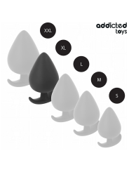 ADDICTED TOYS - PLUG ANAL TAMANHO XL 9.5 CM