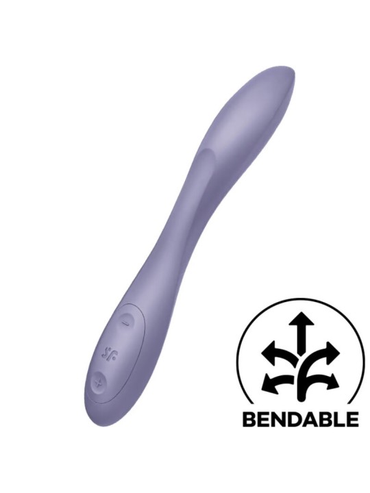 SATISFYER - MULTI VIBRADOR G-SPOT FLEX 2 ROXO