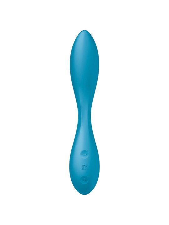 SATISFYER - MULTI VIBRADOR G-SPOT FLEX 1 AZUL