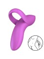 SATISFYER - BOLD LOVER FINGER VIBRATOR PINK