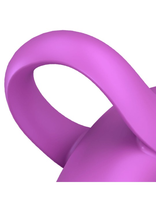 SATISFYER - BOLD LOVER DEDAL VIBRADOR ROSA