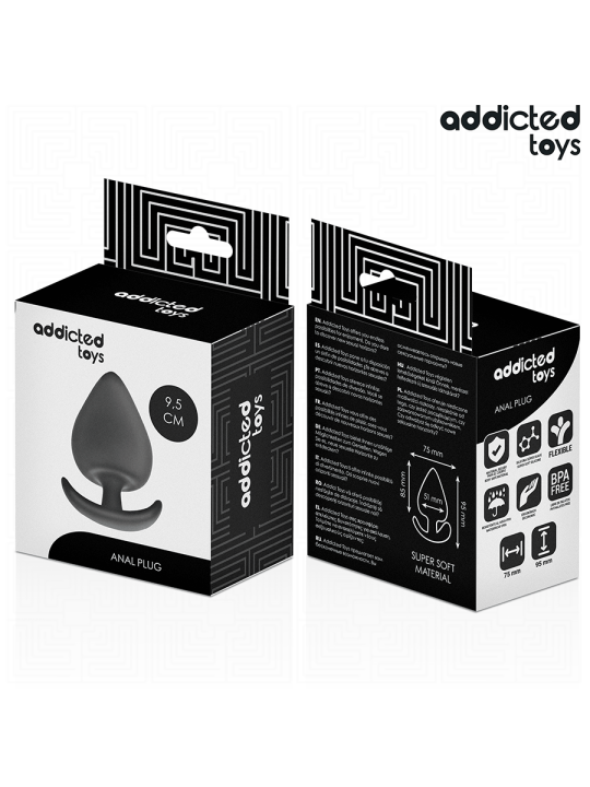 ADDICTED TOYS - PLUG ANAL TAMANHO XL 9.5 CM