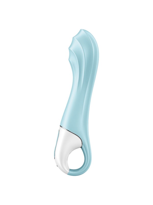 SATISFYER - AIR PUMP VIBRATOR 5+ AUFBLASBARE G-SPOT-VIBRATOR-APP BLAU