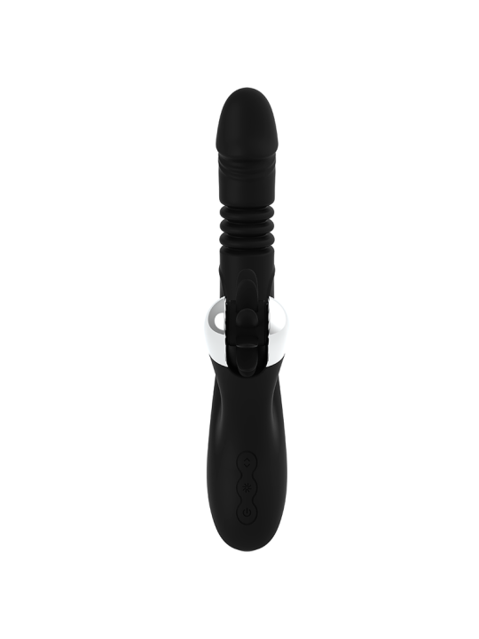 BLACK&SILVER - VIBRA SU E GIÙ CON CANNA DI CONIGLIO