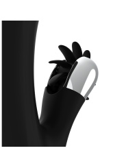 BLACK&SILVER - BUNNY JOHNNY VIBRATING VIBE