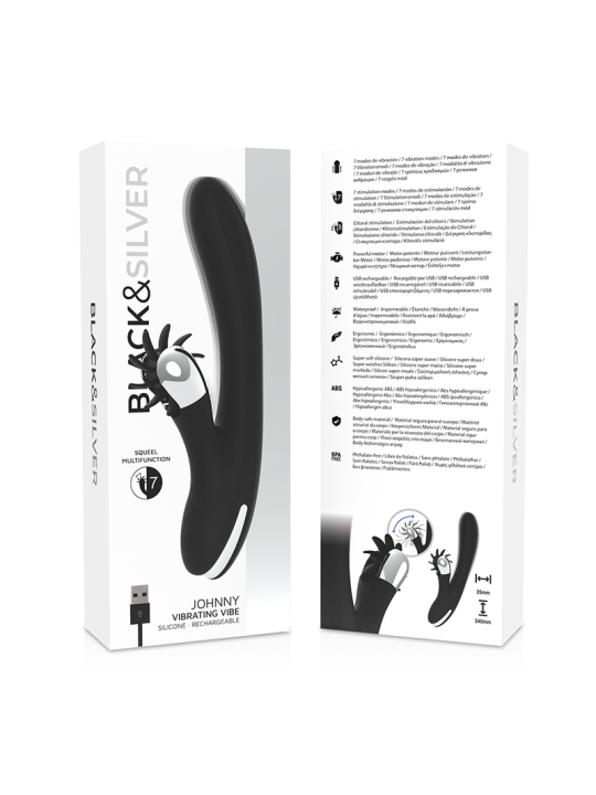 BLACK&SILVER- BUNNY JOHNNY VIBRERENDE VIBE