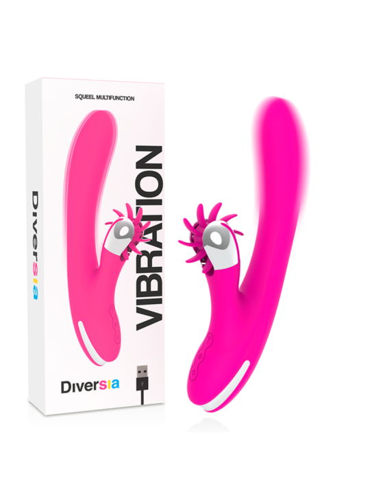 DIVERSIA - BUNNY VIBRATING 24 CM