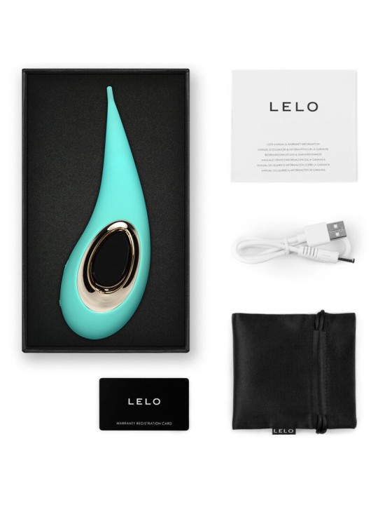 LELO - DOT CLITORIS STIMULATOR - AQUA GREEN