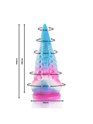 EPIC - PHORCYS DILDO TENTÁCULO AZUL TAMAÑO PEQUEÑO