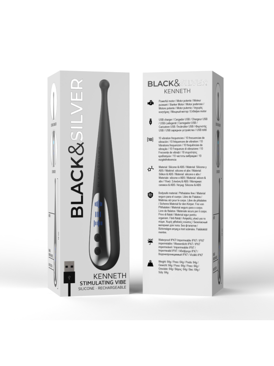 BLACK&SILVER - KENNETH STIMULATING VIBE