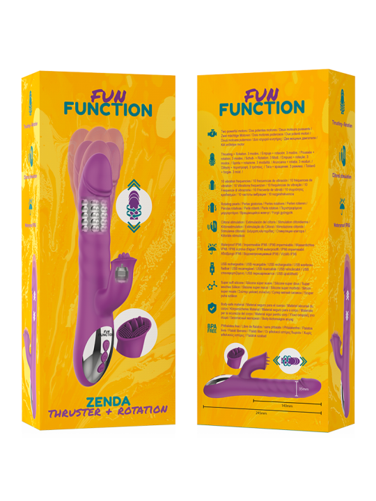 FUN FUNCTION - ZENDA THRUSTER E ROTAÇÃO