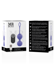 MR BOSS - DUMAS PERLES DE KEGEL VIBRANTES TÉLÉCOMMANDE