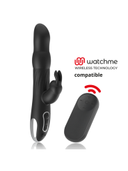 BRILLY GLAM - MOEBIUS VIBRATORE RABBIT E ROTATORE + TELECOMANDO WATCHM