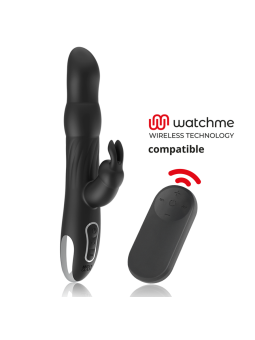 BRILLY GLAM - MOEBIUS RABBIT VIBRATOR & ROTATOR + WATCHME-AFSTANDSBEDI