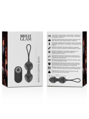 BRILLY GLAM - VIBRERENDE KEGEL KRALEN AFSTANDSBEDIENING