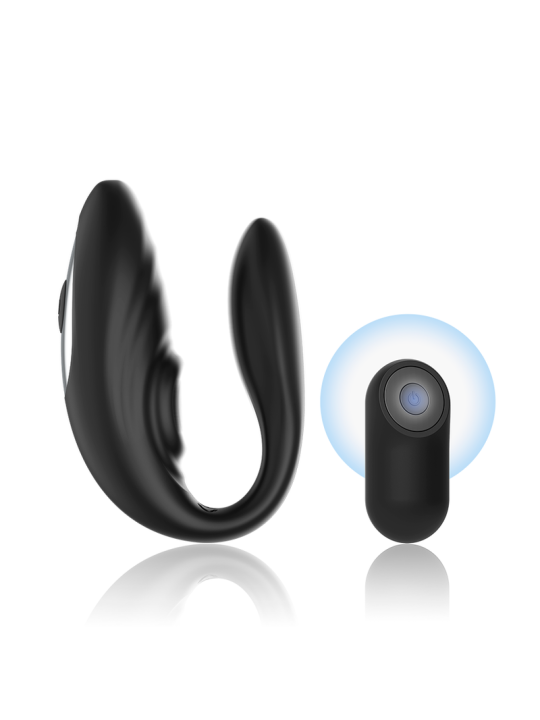 BRILLY GLAM- COUPLE TÉLÉCOMMANDE À IMPULSIONS ET VIBRANTES