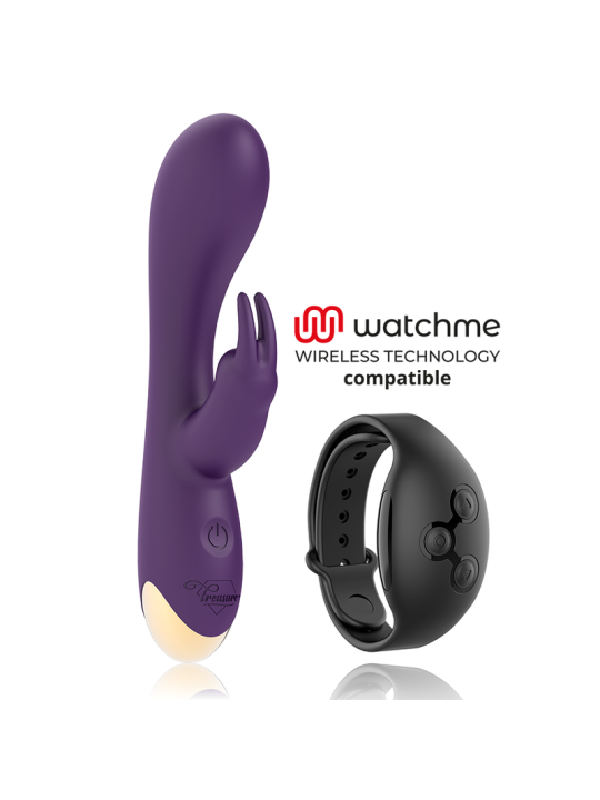TREASURE - LAURENCE VIBROMASSEUR RABBIT + TÉLÉCOMMANDE WATCHME