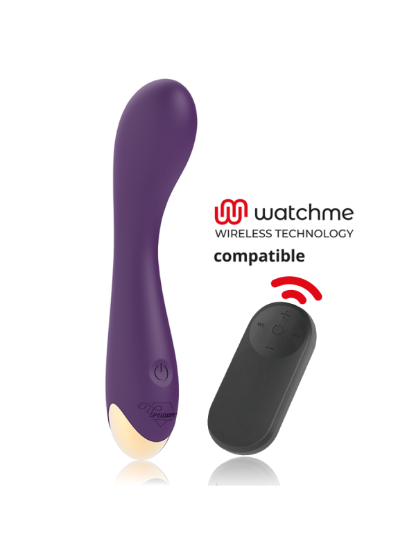 TREASURE - HANSEL G-PUNKT-VIBRATOR + WATCHME-FERNBEDIENUNG