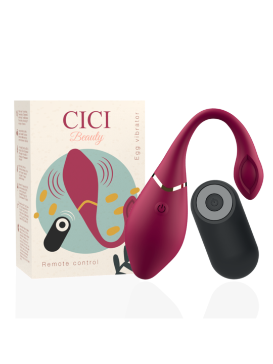 CICI BEAUTY - CONTROLE REMOTO PREMIUM SILICONE EGG VIBRADOR