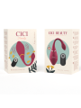 CICI BEAUTY - PREMIUM SILICONE EGG VIBRATEUR TÉLÉCOMMANDE