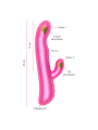 ONINDER - OSLO VIBRATIE EN ROTATIE ROZE - GRATIS APP