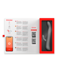 ONINDER - VIBRAZIONE E ROTAZIONE OSLO NERO - APP GRATUITA