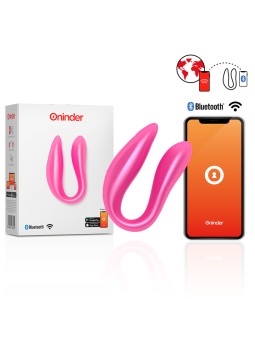 ONINDER - LISBOA G-SPOT & CLITORAL STIMULATEUR ROSE - APPLICATION GRAT