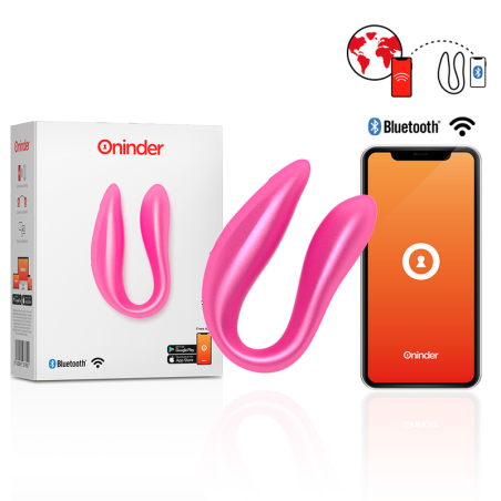 ONINDER - LISBOA ESTIMULADOR PUNTO G & CLÍTORIS ROSA - APP GRATUITA RO