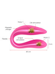 ONINDER - LISBOA PINK G-POINT & CLITORIS STIMULATOR - FREE PINK APP