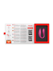 ONINDER - LISBON PINK G-SPOT & CLITORIS STIMULATOR - GRATIS ROZE APP