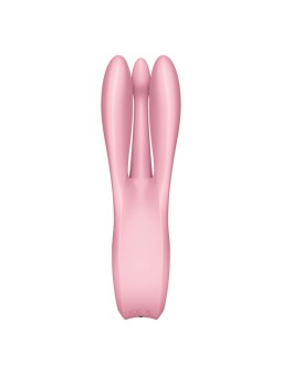 SATISFYER - THREESOME 1 VIBRATOR ROSA