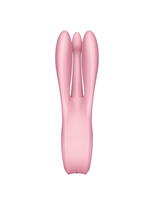 SATISFYER - THREESOME 1 VIBRADOR ROSA