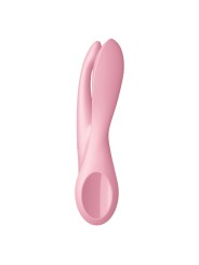 SATISFYER - THREESOME 1 VIBRATOR PINK