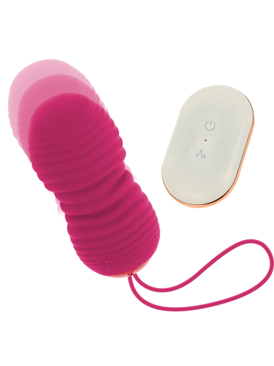 OHMAMA - OVO DE CONTROLE REMOTO 7 MODOS PARA CIMA E PARA BAIXO ROSA