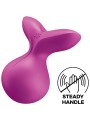 SATISFYER - VIVA LA VULVA 3 VIBRATOR LAY-ON VIOLET